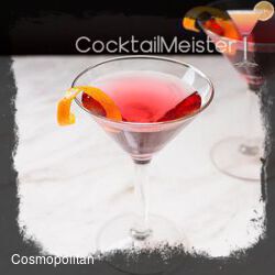 Cosmopolitan cocktail