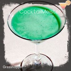 Grasshopper cocktail